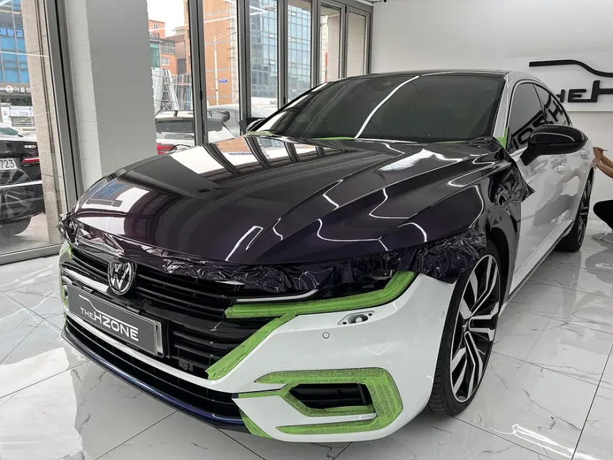Volkswagen Arteonのカーラッピング事例|費用目安・仕上がり 施工写真 3-1