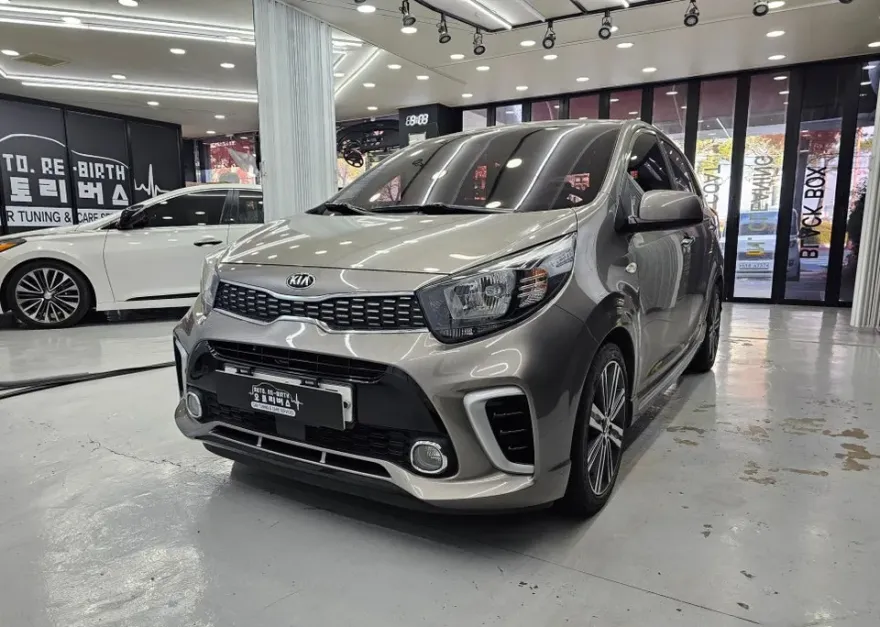 Kia Morning JA lighting upgrade installation result