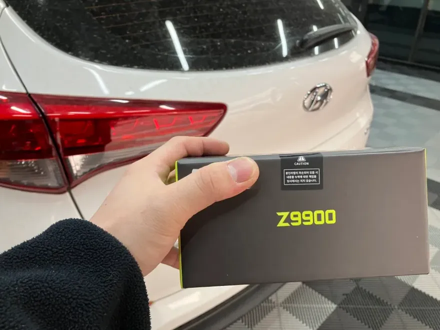 Hyundai Tucsonのドラレコ取付事例|費用目安・仕上がり 施工写真 2-1