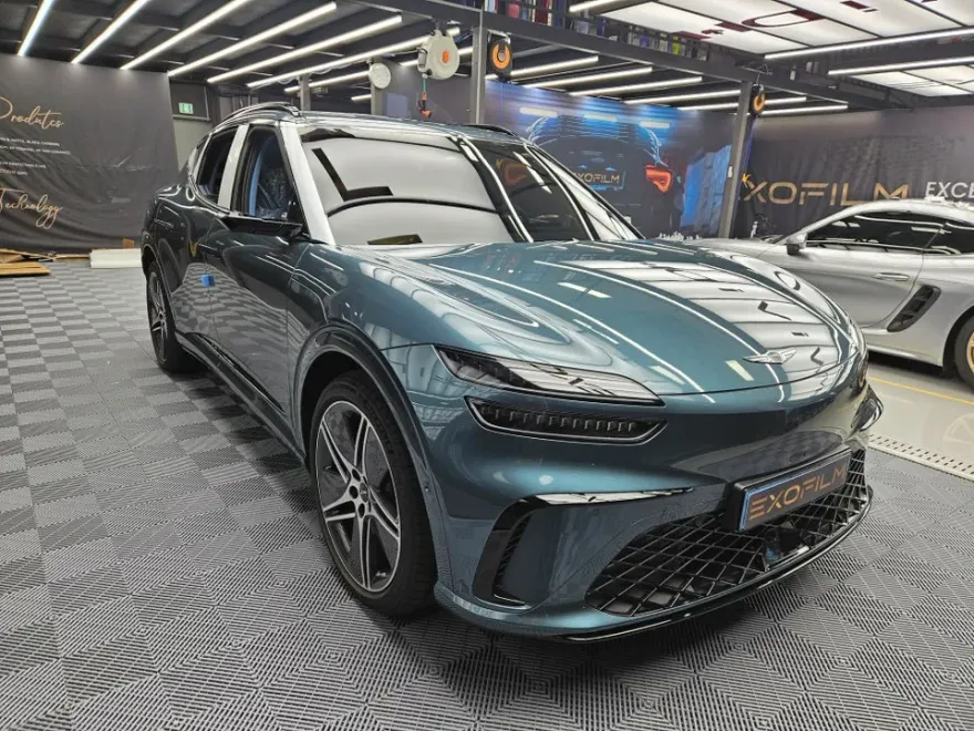 Genesis GV60のPPF施工事例｜費用目安と仕上がり 施工写真 3-1