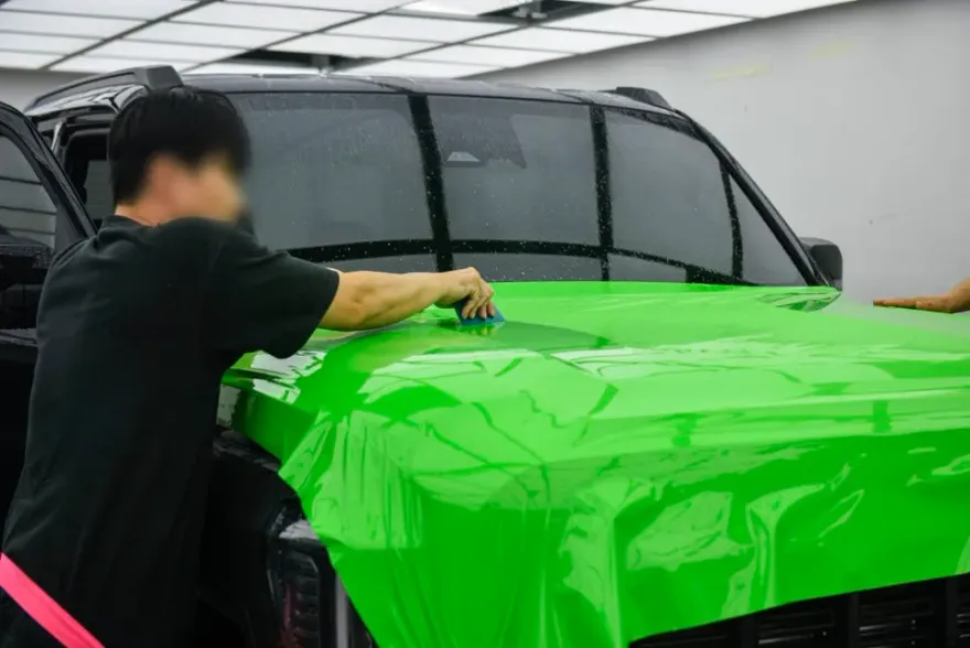 Kia TasmanのカラーPPF施工事例|費用目安と仕上がり 施工写真 3-1