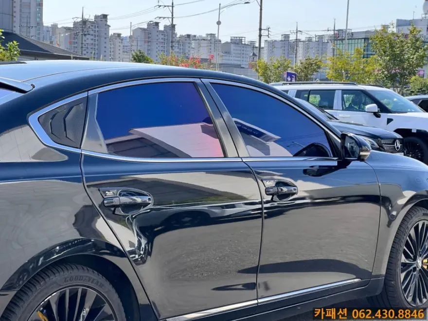 Kia K7のカーフィルム施工事例｜費用目安と仕上がり 施工写真 1-3