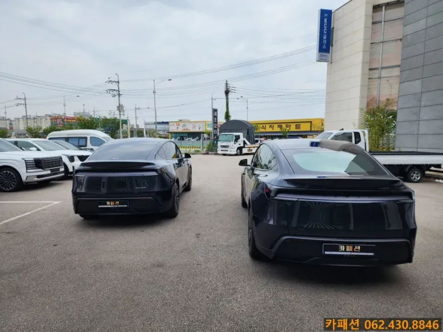 Tesla Model Yのカーフィルム施工事例｜費用目安・仕上がり 施工写真 2-2