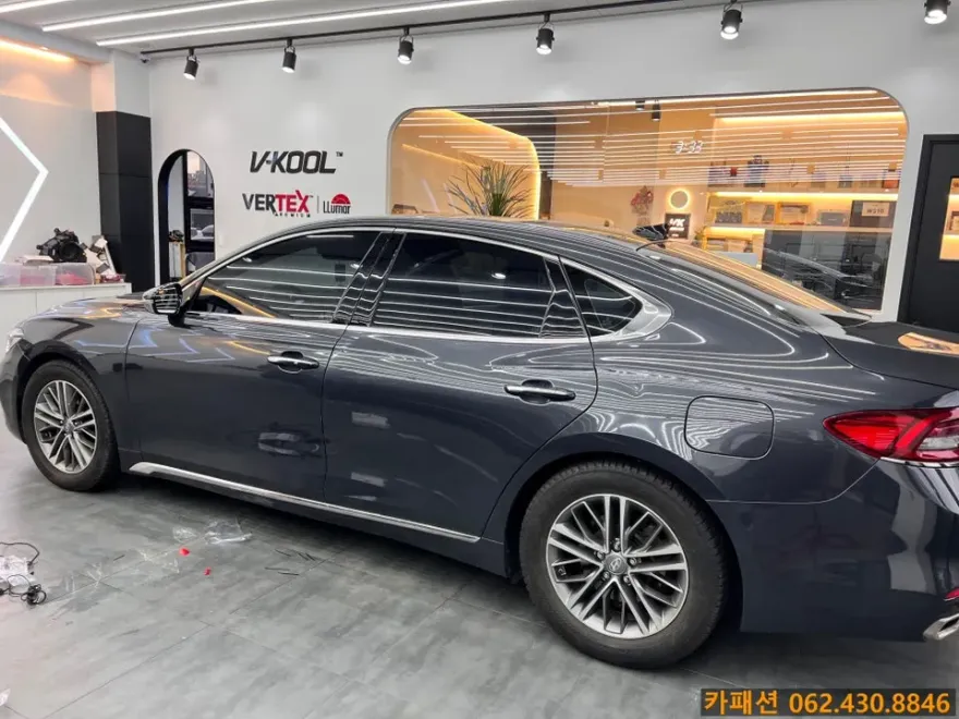 Hyundai Grandeur IG dash cam installation result