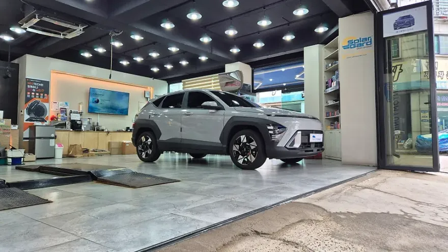 Hyundai Kona SX2 oem options installation result