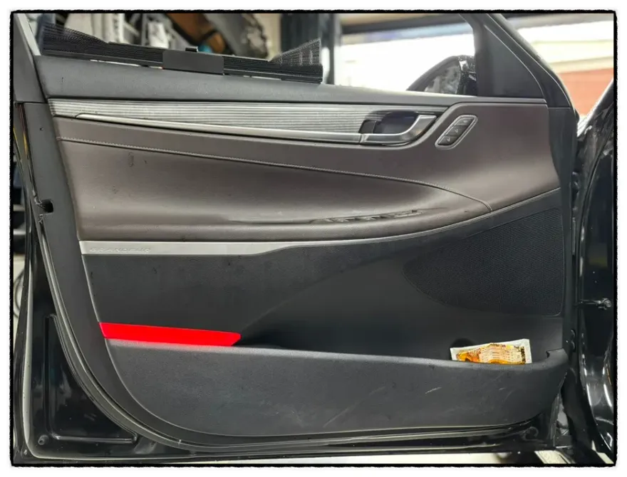 Hyundai Grandeur IGのカーオーディオ施工事例 施工写真 1-2