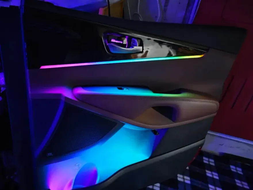 Kia Sorento ambient lighting - Kia Sorento Ambient Lighting Review: Cost & Results photo 4