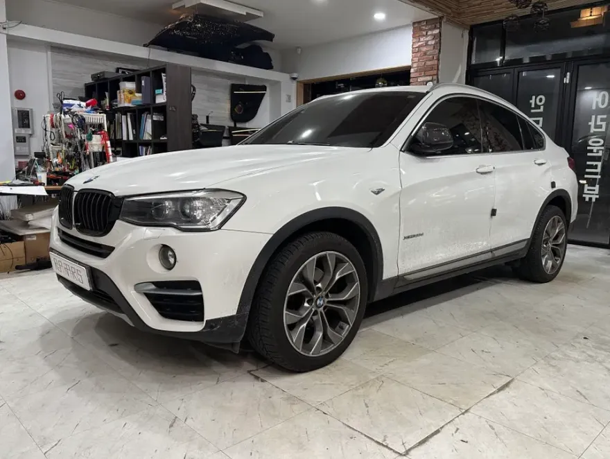 BMW X4 oem options installation result