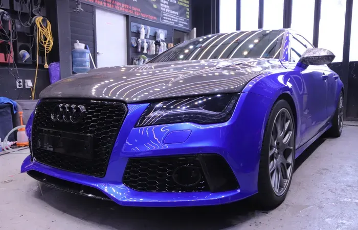 Audi A7 PPF施工事例｜費用目安と仕上がり 施工写真 3-3