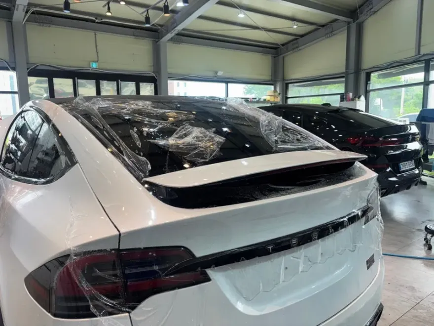 Tesla Model X PPF施工事例|費用目安と仕上がり 施工写真 1-3