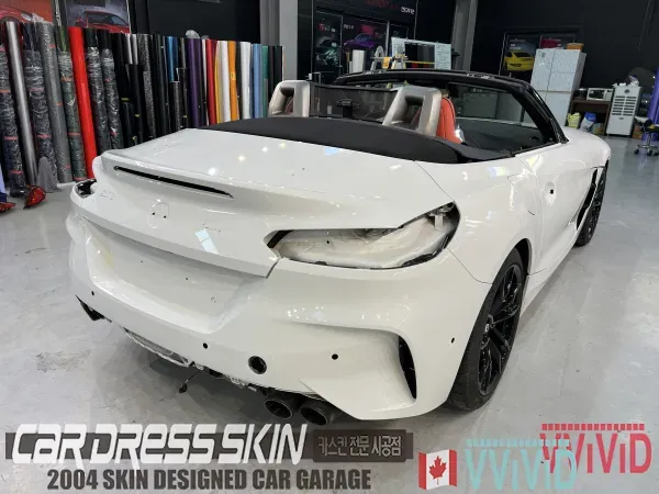 BMW Z4 PPF施工事例|GTシルバーの費用目安と仕上がり 施工写真 2-1