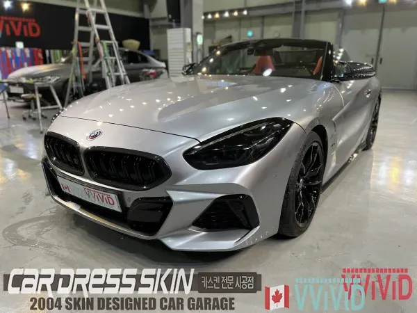 BMW Z4 PPF施工事例|GTシルバーの費用目安と仕上がり 施工写真 3-1