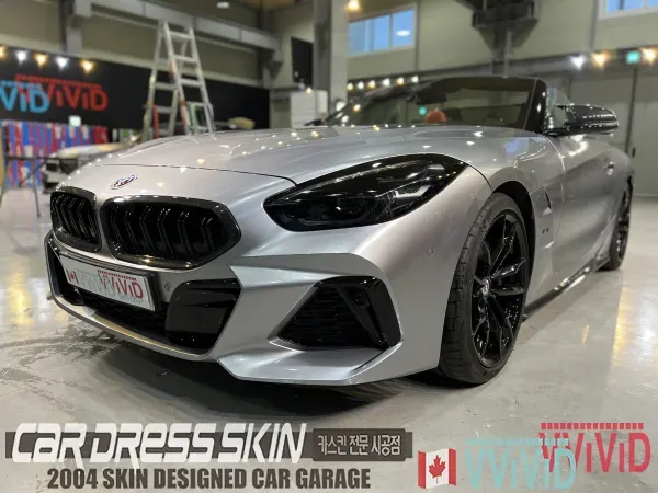 BMW Z4 PPF施工事例|GTシルバーの費用目安と仕上がり 施工写真 2-2