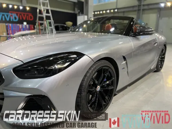BMW Z4 PPF施工事例|GTシルバーの費用目安と仕上がり 施工写真 3-2