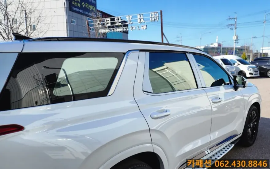Hyundai Palisadeのカーフィルム施工事例|費用目安・仕上がり 施工写真 2-3