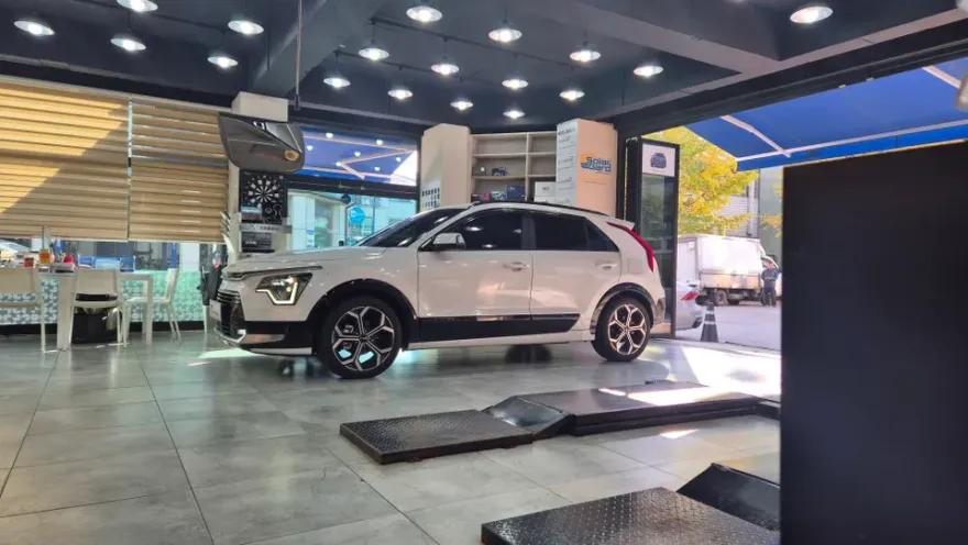 Kia Niro SG2 surround view camera installation result