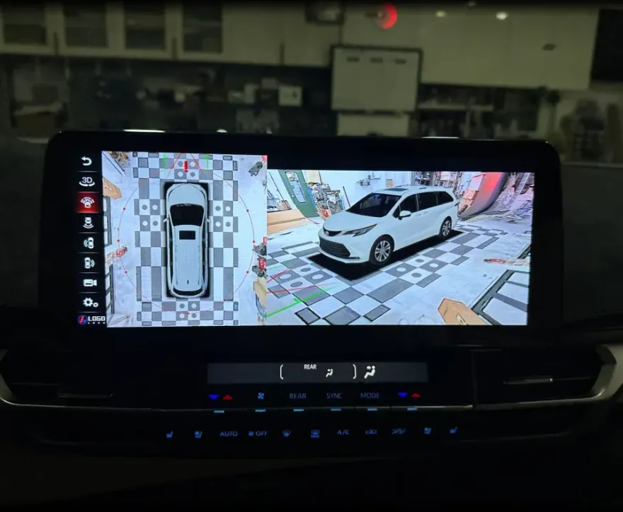 Toyota SiennaのAndroid Auto・CarPlay取付事例 施工写真 4-2