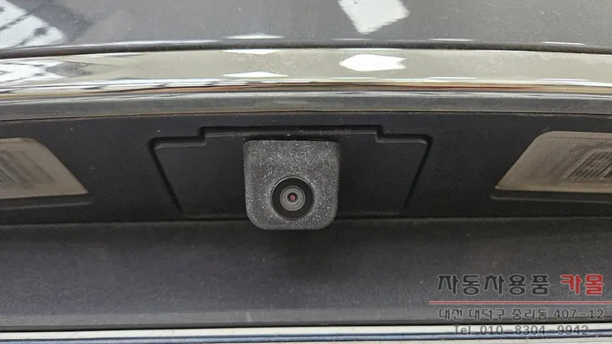 Kia K7のAndroid Auto・CarPlay取付事例 施工写真 2-1
