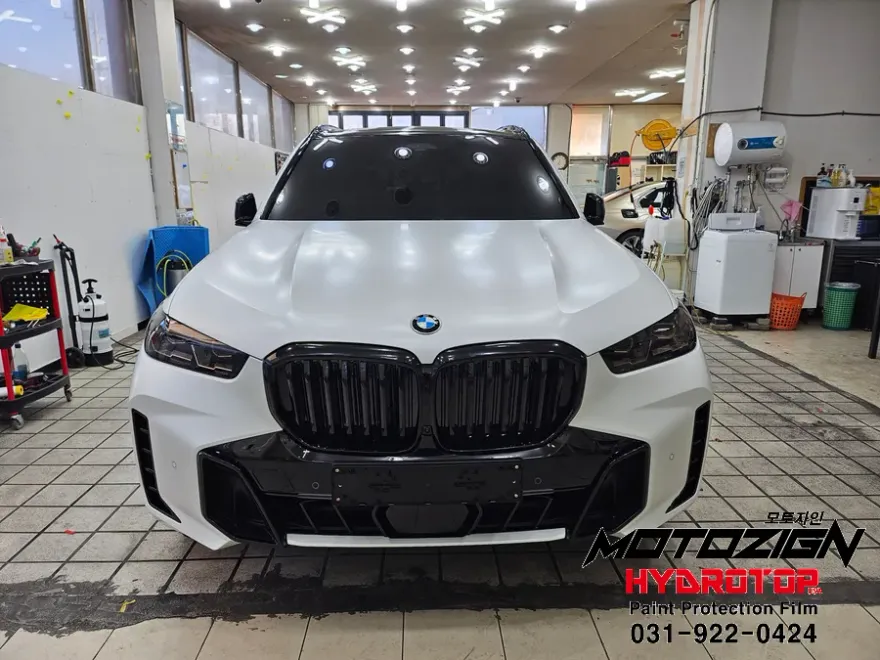 BMW X5のPPF施工事例｜無光フィルムで保護とカスタム 施工写真 3-3