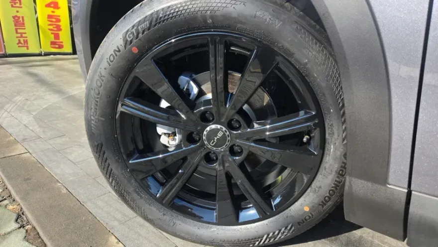 BYD Atto 3のホイールリペア・塗装事例 施工写真 4-1