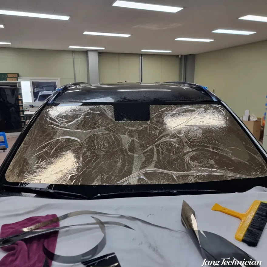 Hyundai Palisadeのカーフィルム施工事例|費用目安・仕上がり 施工写真 2-2