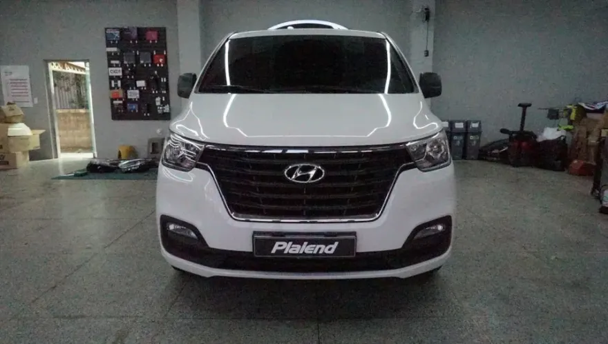 Hyundai Starex new car package installation result