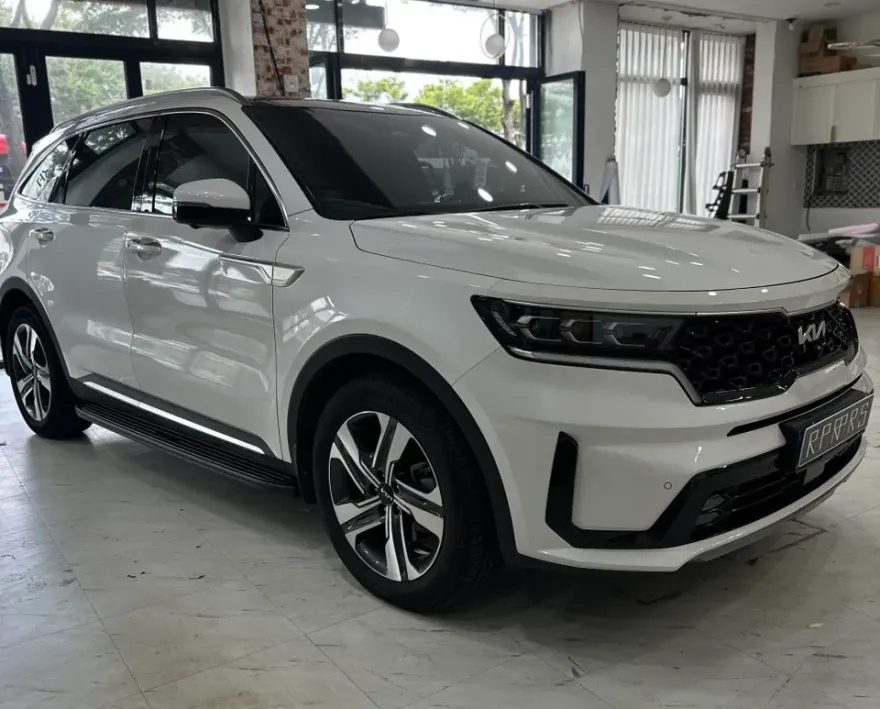 Kia Sorento MQ4 body kit installation result