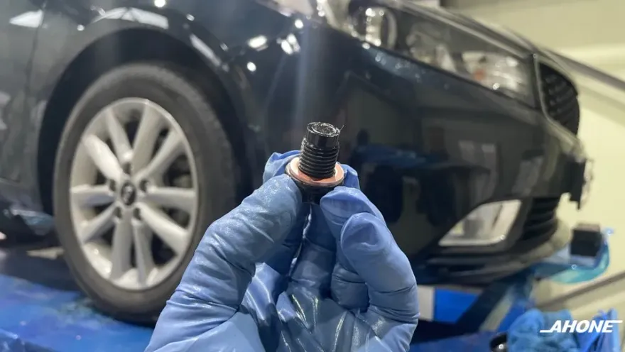 Kia K3のPPF施工事例 施工写真 2-2