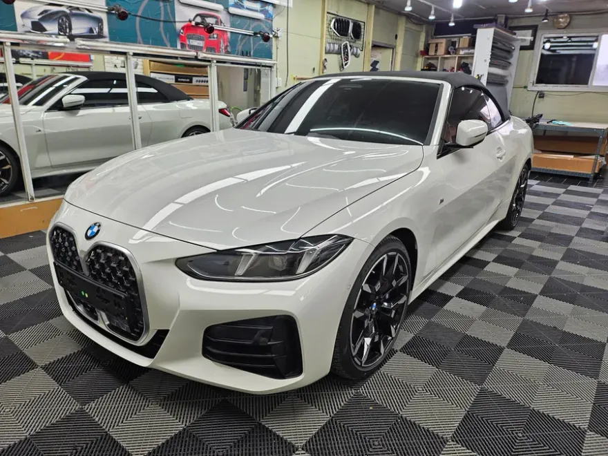 BMW 4シリーズ コンバーチブル PPF施工事例|費用目安・仕上がり 施工写真 2-1