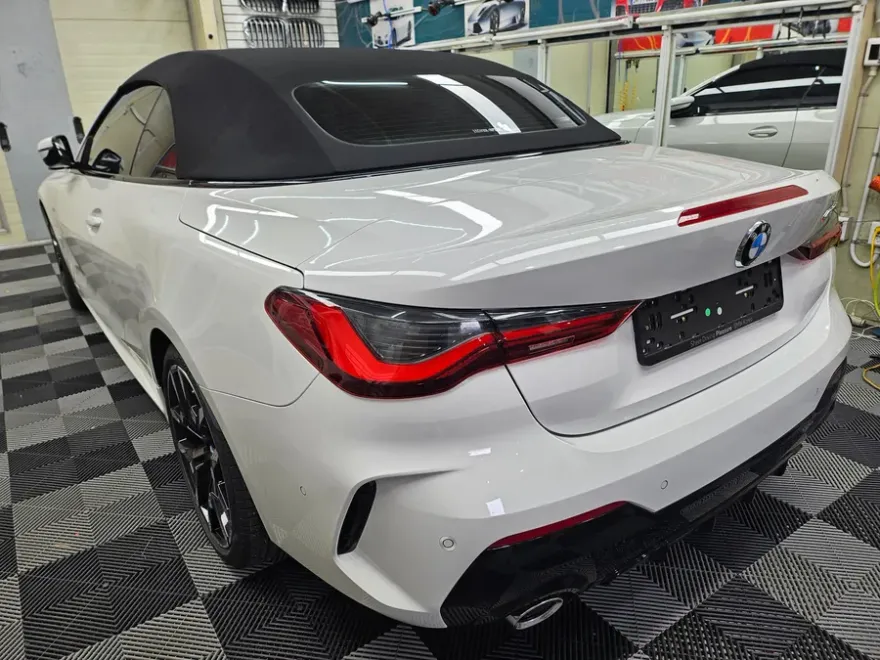 BMW 4シリーズ コンバーチブル PPF施工事例|費用目安・仕上がり 施工写真 1-2
