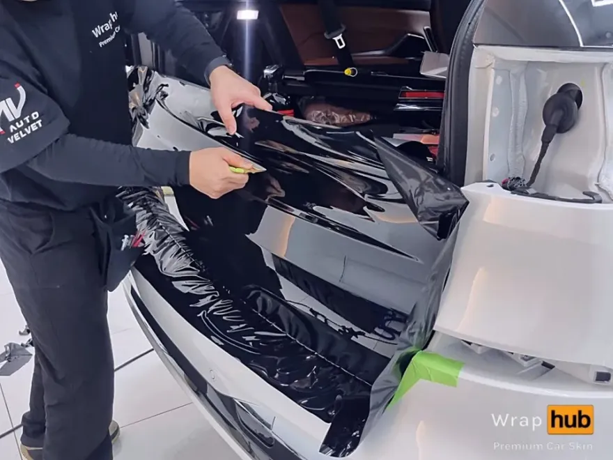 BMW X7のカーラッピング事例｜費用目安・仕上がり 施工写真 1-2