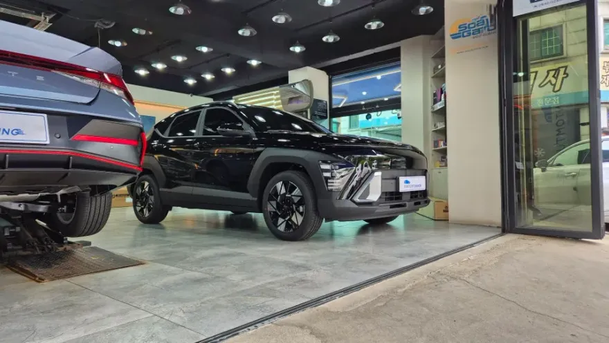 Hyundai Kona SX2 oem options installation result