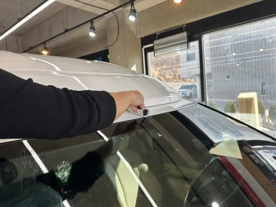 Kia Carnival 4代目 PPF施工事例｜費用目安と仕上がり 施工写真 3-2