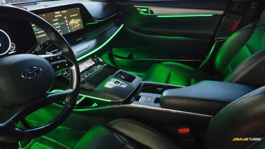 Hyundai The New Grandeur ambient lighting - Hyundai The New Grandeur Ambient Lighting Review: Cost & Results photo 3
