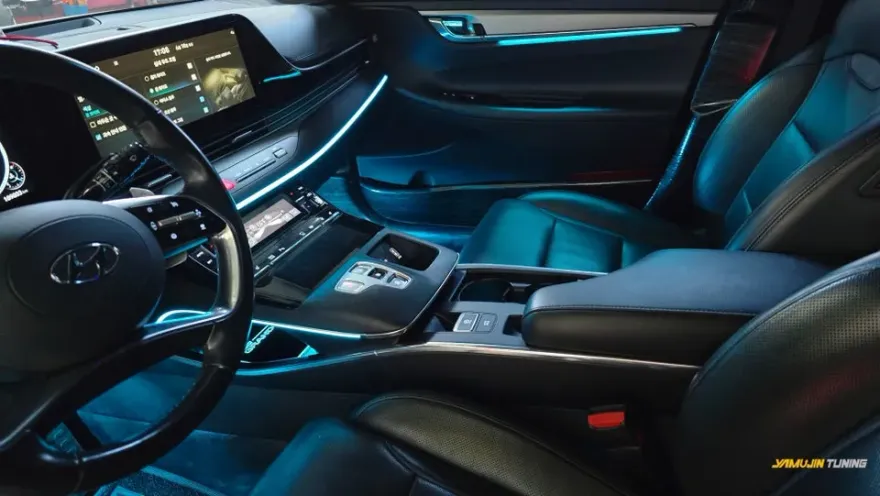 Hyundai The New Grandeur ambient lighting - Hyundai The New Grandeur Ambient Lighting Review: Cost & Results photo 4