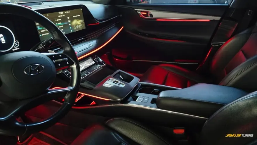 Hyundai The New Grandeur ambient lighting - Hyundai The New Grandeur Ambient Lighting Review: Cost & Results photo 5