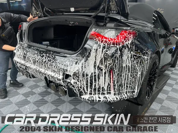 BMW M4のPPF施工事例|費用目安と仕上がり 施工写真 1-3