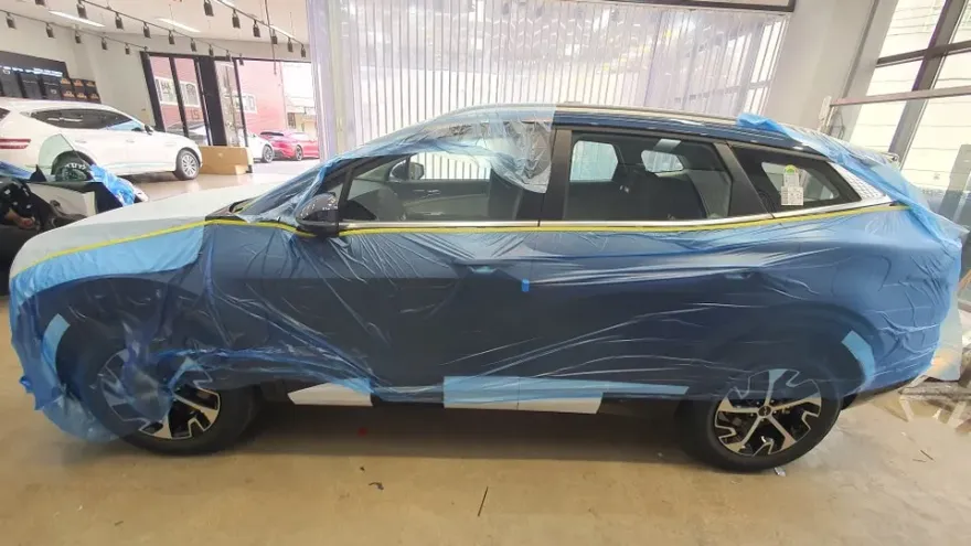 Kia Sportage NQ5のカーフィルム施工事例|費用目安・仕上がり 施工写真 1-2