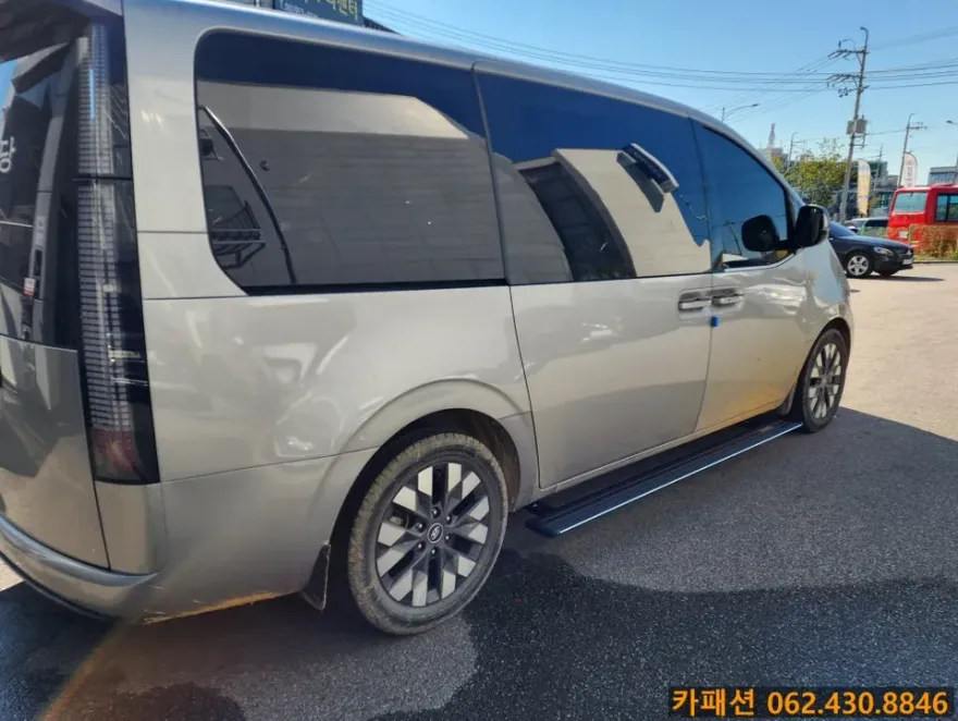 Hyundai Staria body kit installation result