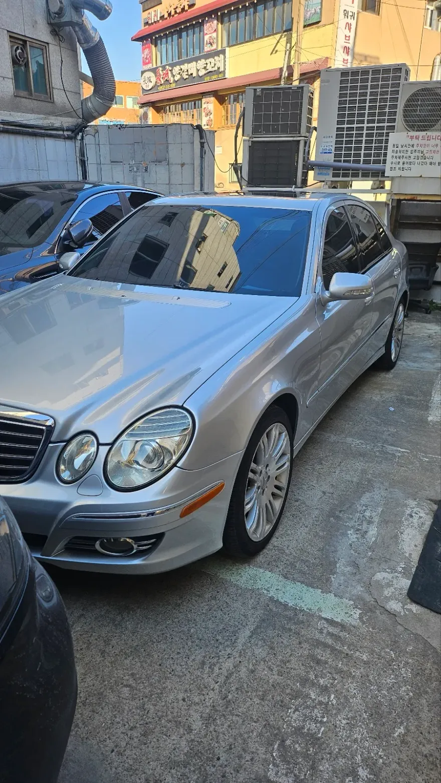 Mercedes-Benz E-Class oem options installation result