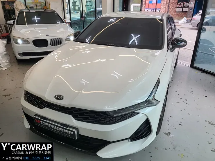 Kia K5 DL3のPPF施工事例｜費用目安と仕上がり 施工写真 1-1