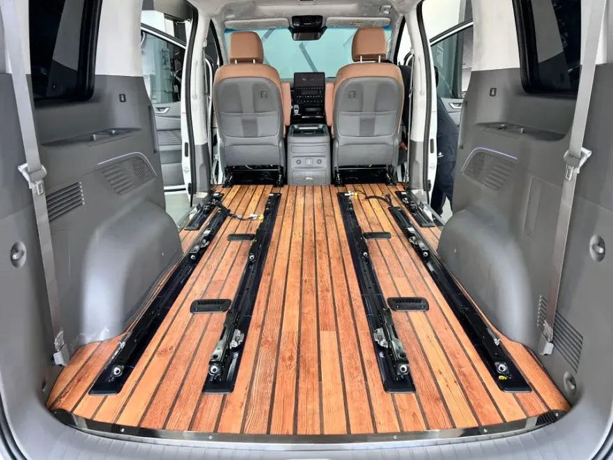 Hyundai Staria Lounge interior customization - Hyundai Staria Lounge Interior Customization Review — Cost photo 5