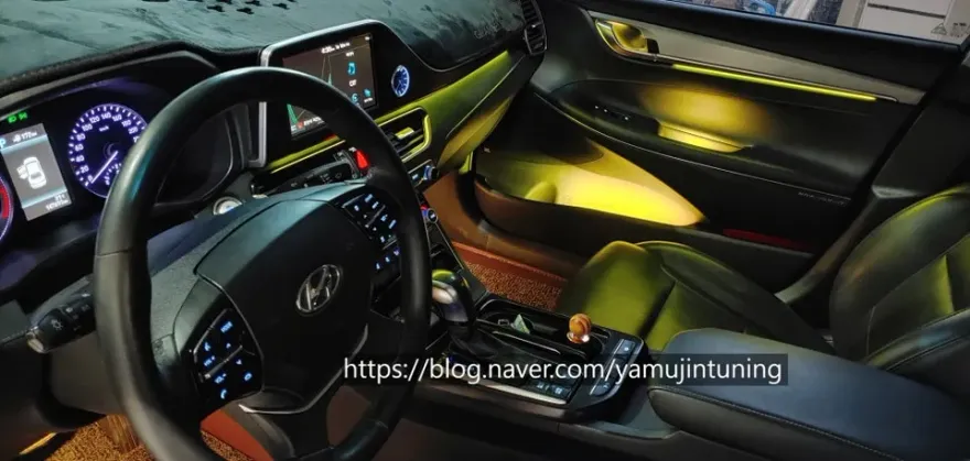 Hyundai Grandeur IG ambient lighting - Hyundai Grandeur IG Ambient Lighting Review — Cost & Results photo 4
