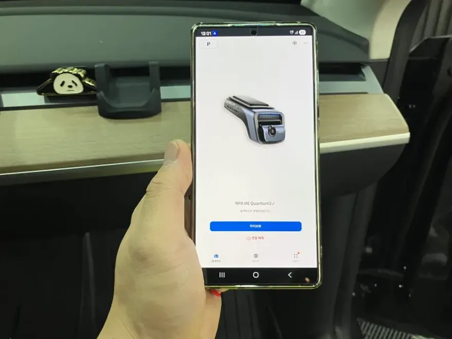 Tesla Model Yのドラレコ取付事例|費用目安・仕上がり 施工写真 2-2