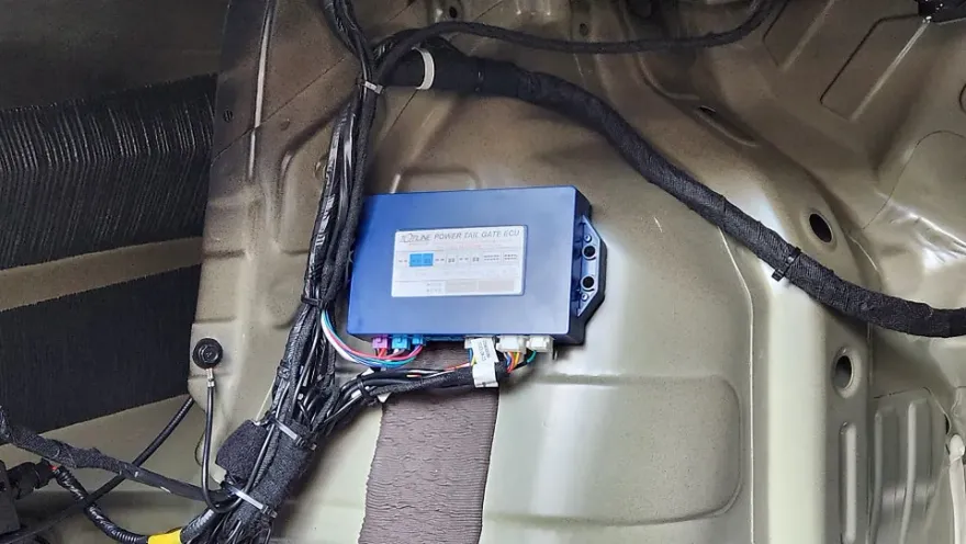 Hyundai Sonata DN8 power trunk - Hyundai Sonata DN8 Power Trunk Review: Cost & Results photo 4