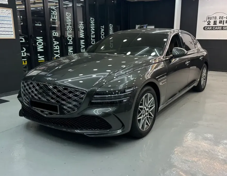 Genesis G80 RG3 surround view camera installation result