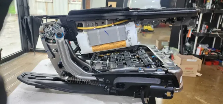 Hyundai Santa Fe MX5 seat ventilation - Hyundai Santa Fe MX5 Seat Cooling Retrofit Review photo 6