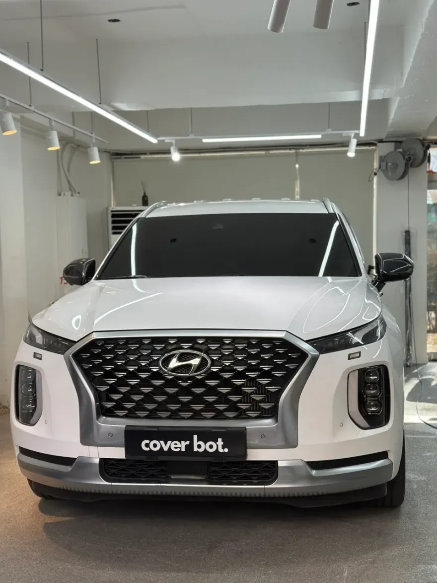 Hyundai Palisade LX2のカーラッピング事例|費用目安・仕上がり 施工写真 1-1
