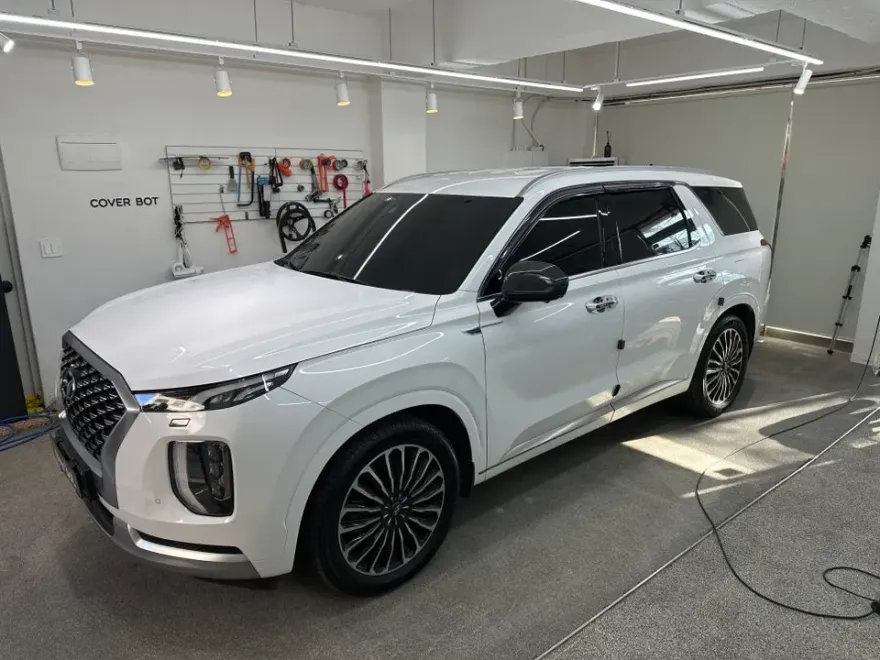 Hyundai Palisade LX2のカーラッピング事例|費用目安・仕上がり 施工写真 2-1