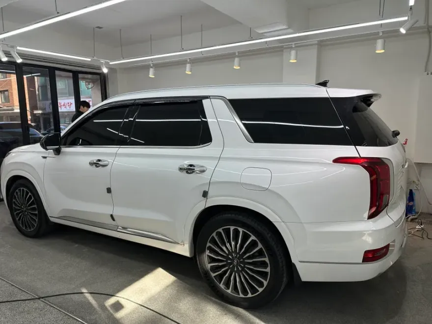 Hyundai Palisade LX2のカーラッピング事例|費用目安・仕上がり 施工写真 2-2